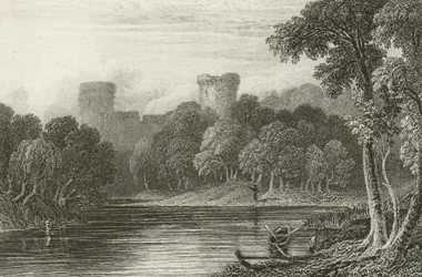 Bothwell Castle, floden Clyde